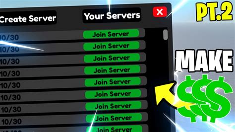 roblox private server free robux.